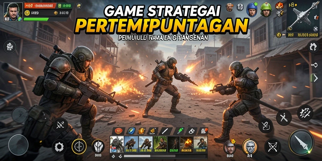 Tampilan gameplay penuh aksi dan strategi H89 yang mendebarkan.