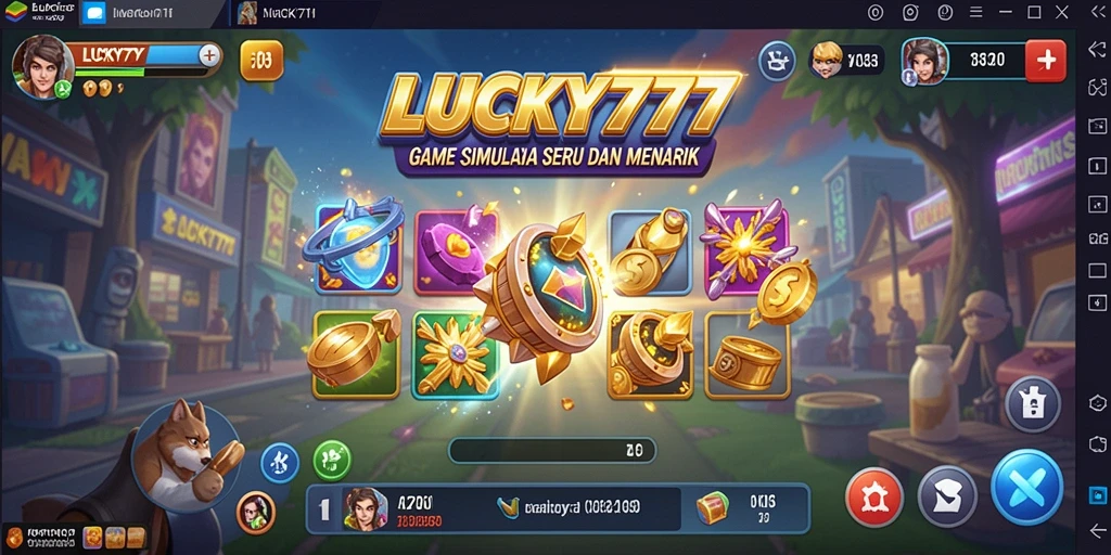 Tangkapan layar gameplay menarik dari LUCKY777 yang menunjukkan pengalaman simulasi.