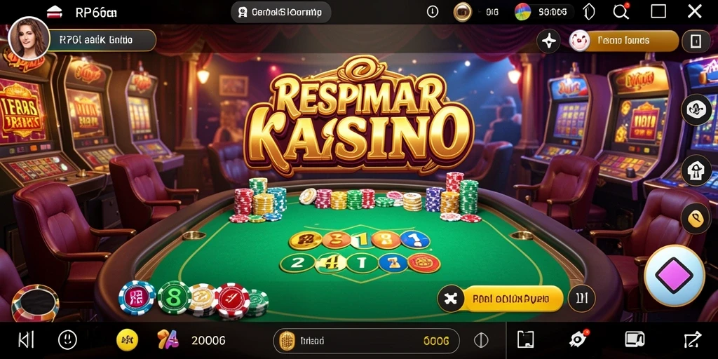 Gambaran gameplay Kasino yang mendebarkan di RP66.