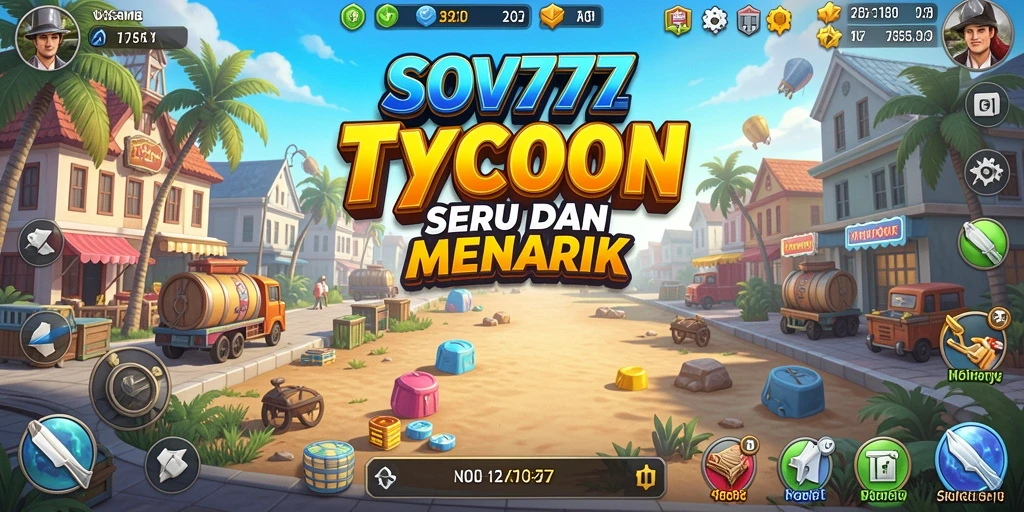 Screenshot SOV777 menampilkan gameplay Tycoon yang seru dan interaktif.